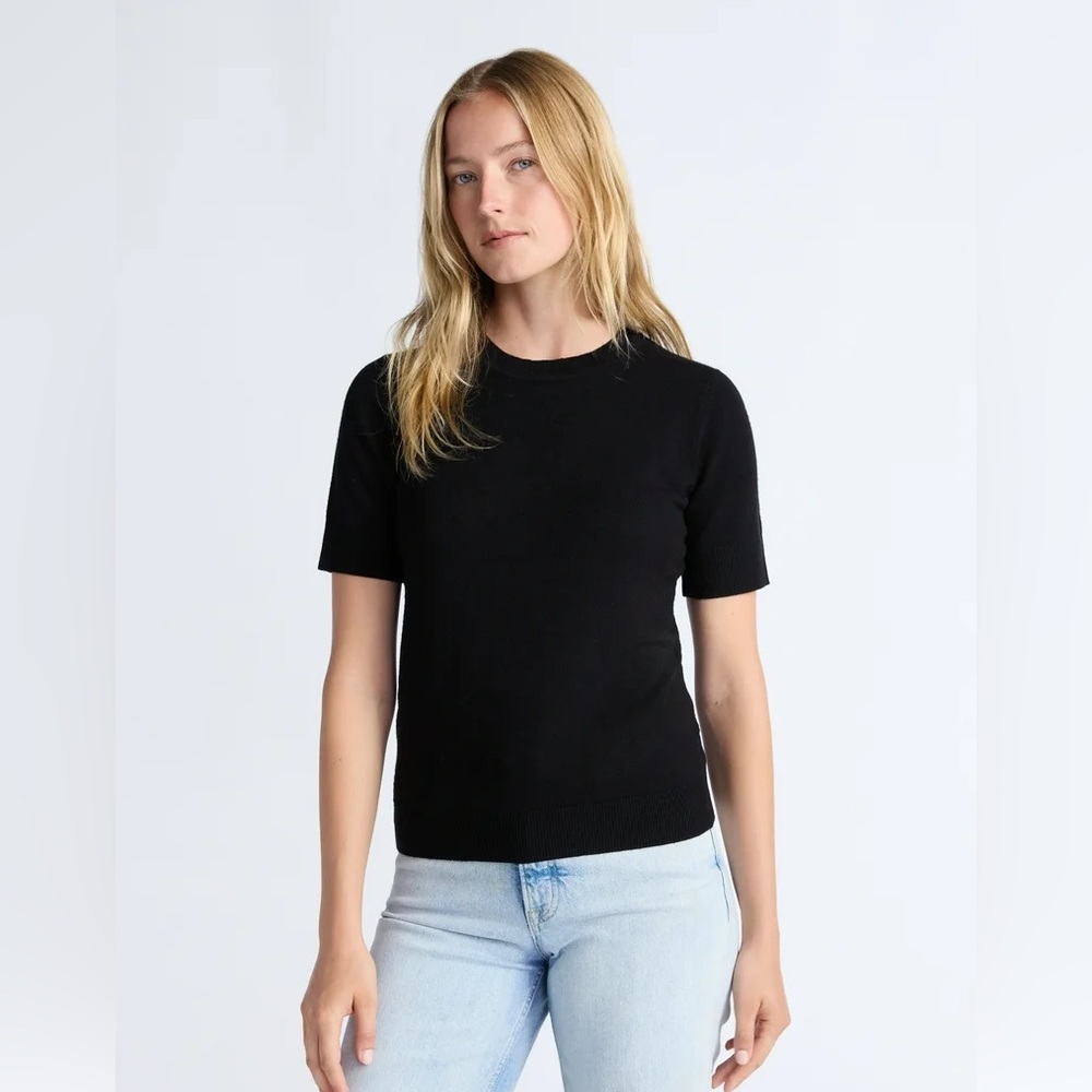 Free Assembly Cozy Yarn Shrunken Sweater Tee